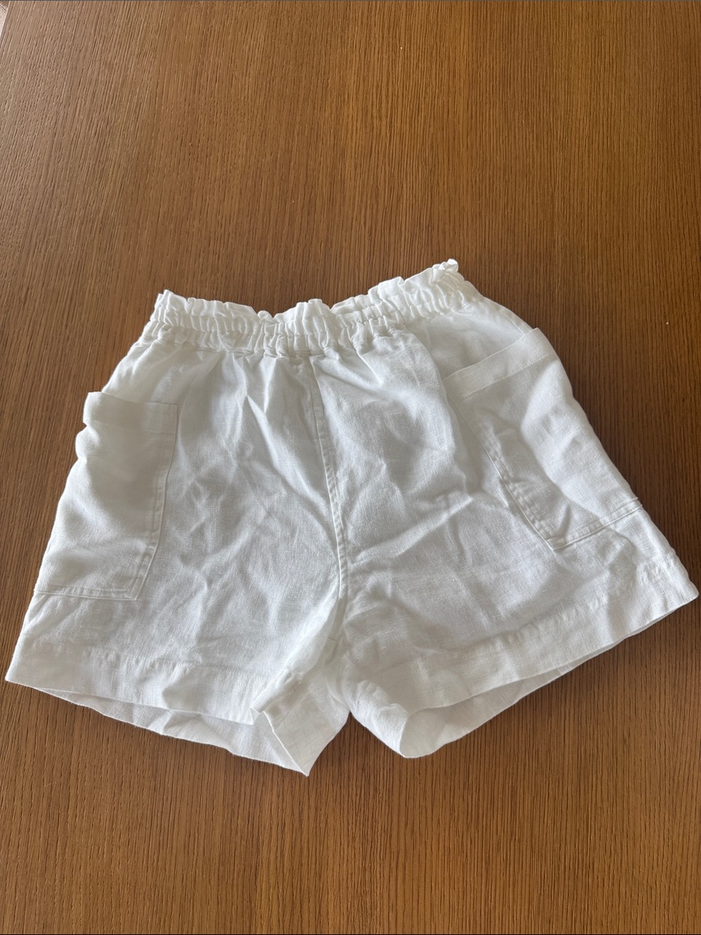 Rails Women’s White Elastic Waist Casual Shorts